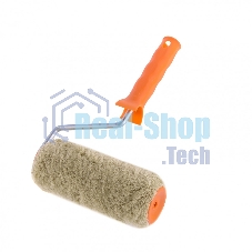 Валик Сибртех Фасадные работы, 180мм, ворс 18мм, D 48мм, D ручки 8мм, полиакрил, полиэстер