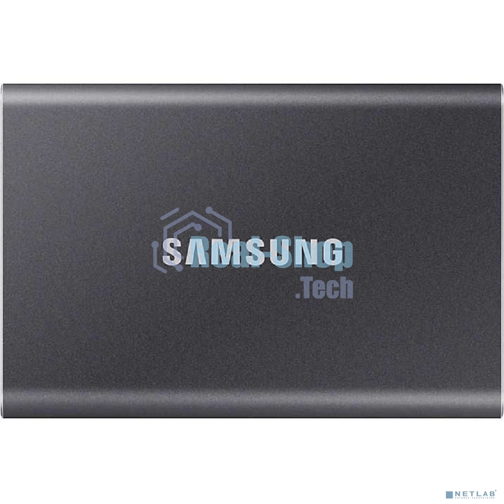 Внешний SSD Samsung T7, 1TB, USB 3.2 Gen 2 Type-C, R/W 1050/1000, серый