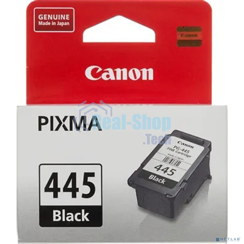 Картридж струйный Canon PG-445 (8283B001), для Canon MG2540, черный, 180 стр.
