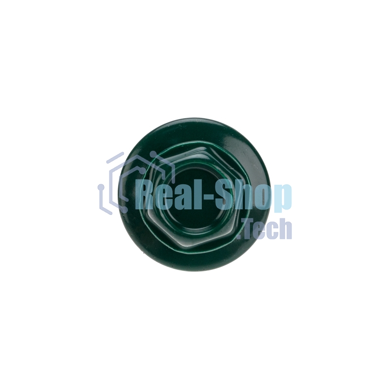 Саморез кровельный Kranz 4,8х19мм, окрашенный RAL 6005, короб (250 шт/уп)