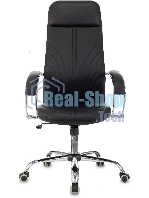 Кресло Бюрократ CH-610SL черный, экокожа