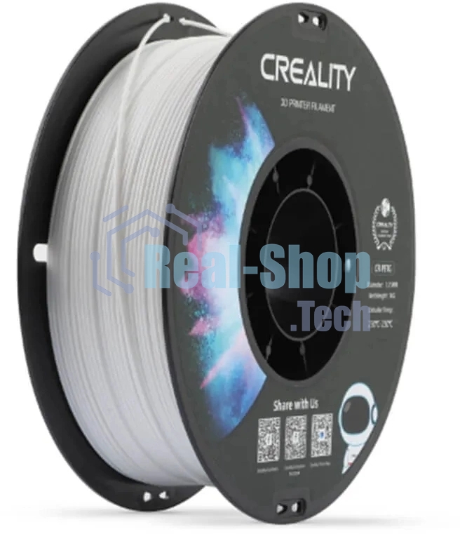 Пластик для принтера 3D Creality 3301030034 CR-PETG 1.75мм 1кг белый