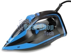 Утюг BQ SI1005 черный/синий, 3000 Вт, 60 г/мин, 200 г/мин, 350 мл