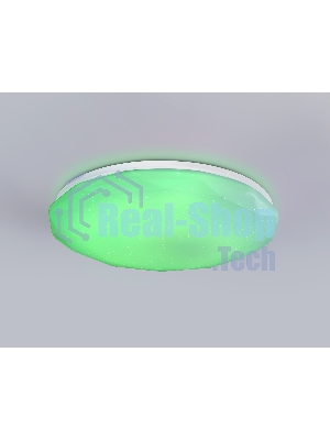 Светодиодный светильник RGB Ambrella light FZ417 WH белый IP20 46W 3000K-6500K+RGB D380*60 (ПДУ ИК)
