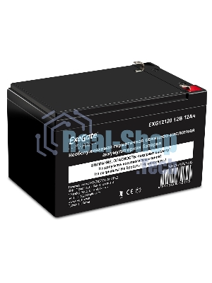 Батарея для ИБП ExeGate EP160757RUS GP 12120/EXG12120 (12V 12Ah) клеммы F2