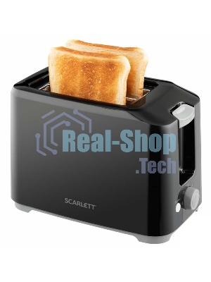 Тостер Scarlett SC-TM11020 черный, 700 Вт, 2 слота