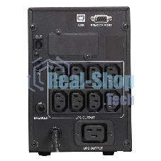 Источник бесперебойного питания Powercom Smart King Pro+ SPT-1500-II LCD 1200Вт 1500ВА черный