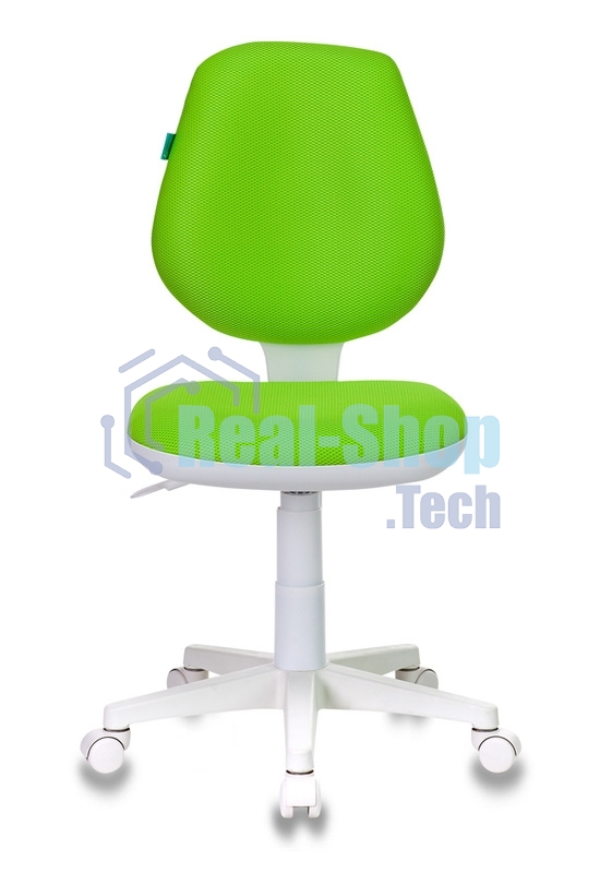 Кресло детское Бюрократ CH-W213/TW-18 TW-18 салатовый (пластик белый)