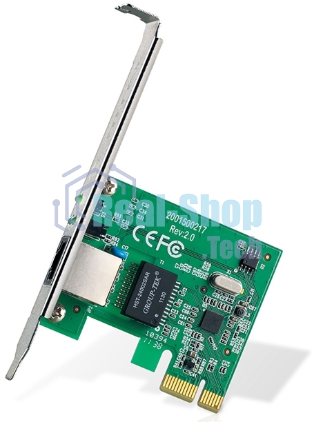 Сетевая карта TP-Link TG-3468 SOHO 32bit Gigabit PCIe, Realtek RTL8168B chipset