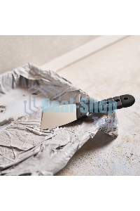 Шпатель Rexant 80 мм нержавеющая сталь, пластмассовая ручка