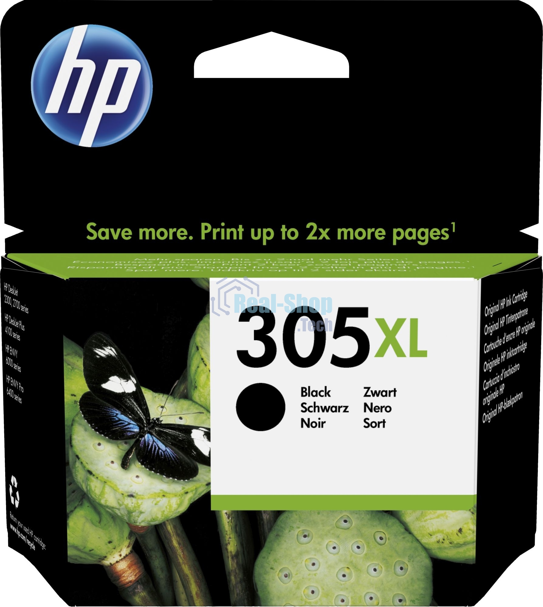 Картридж струйный HP 305XL 3YM62AE черный (240 стр.) для HP DeskJet 2320/2710/2720