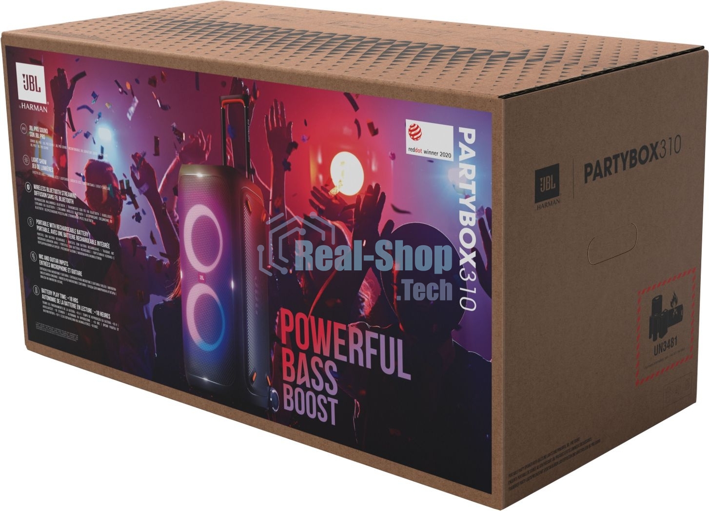 Портативная акустика Динамик JBL PartyBox 310