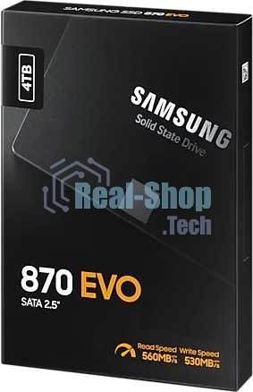 Накопитель SSD Samsung 4Tb 870 EVO, V-NAND, 2.5