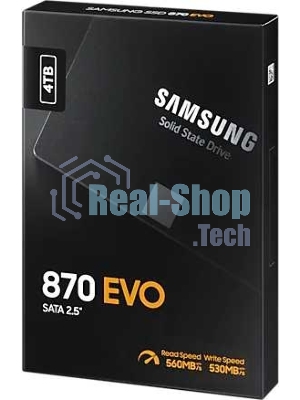 Накопитель SSD Samsung 4Tb 870 EVO, V-NAND, 2.5