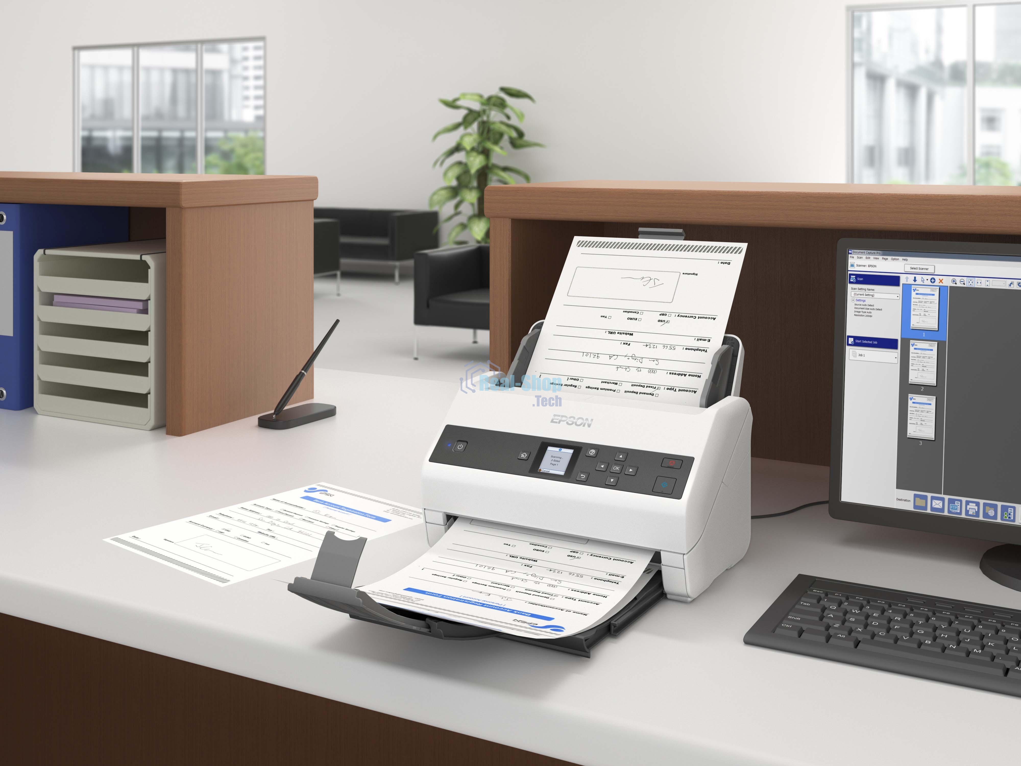 Сканер EPSON DS-870