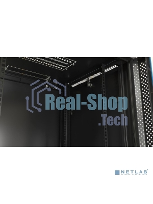 Шкаф настенный Hyperline TWB-0966-SR-RAL9004 19-дюймовый (19