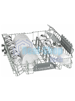 Посудомоечная машина Bosch SMS25AI05E, серебристый, 60 см, 12 компл., сушка конденсационная, 48 дБ, класс A++