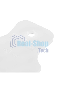 Шпатель Сибртех белая резина, 60 мм