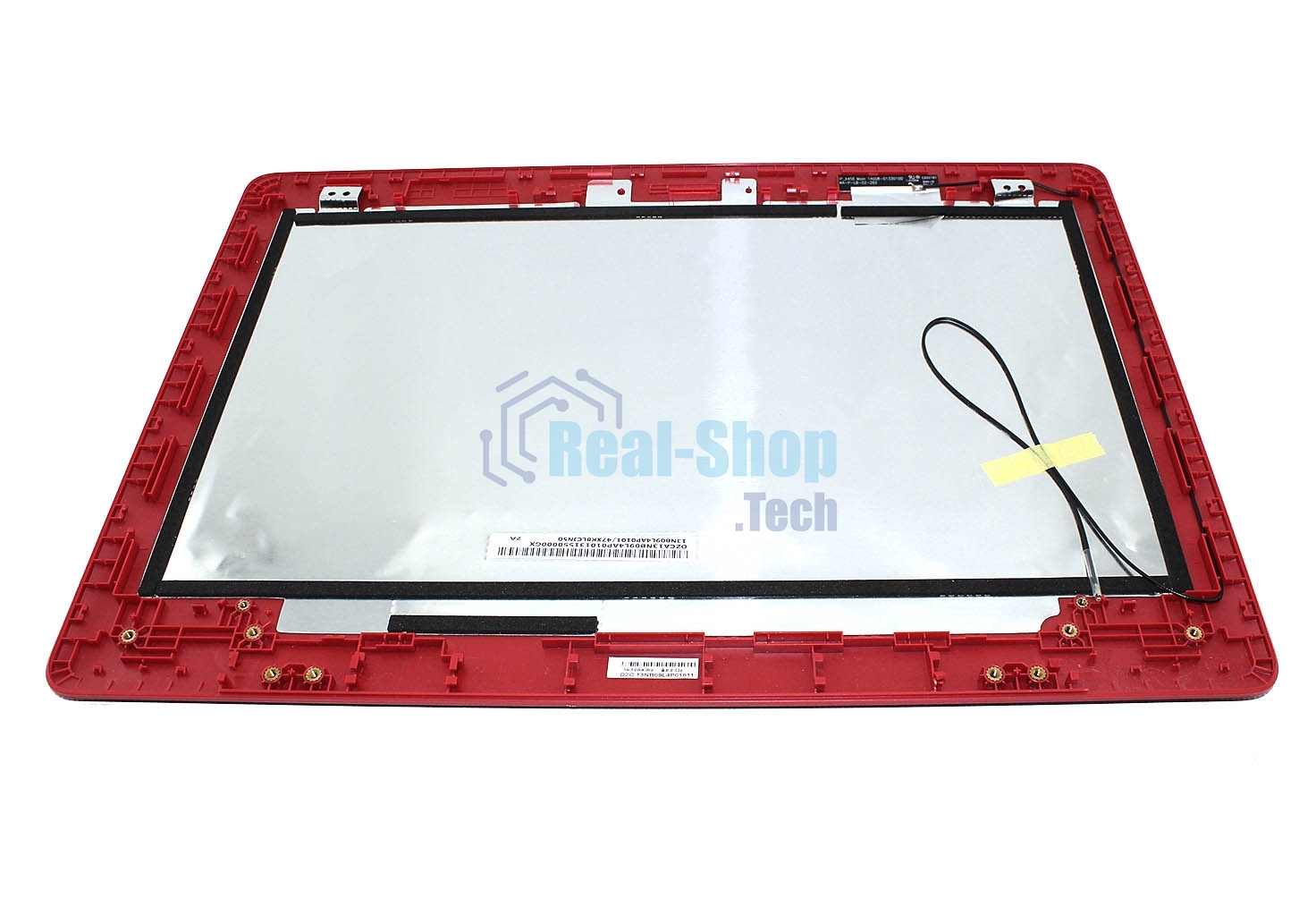 Крышка матрицы для Asus X456 красная