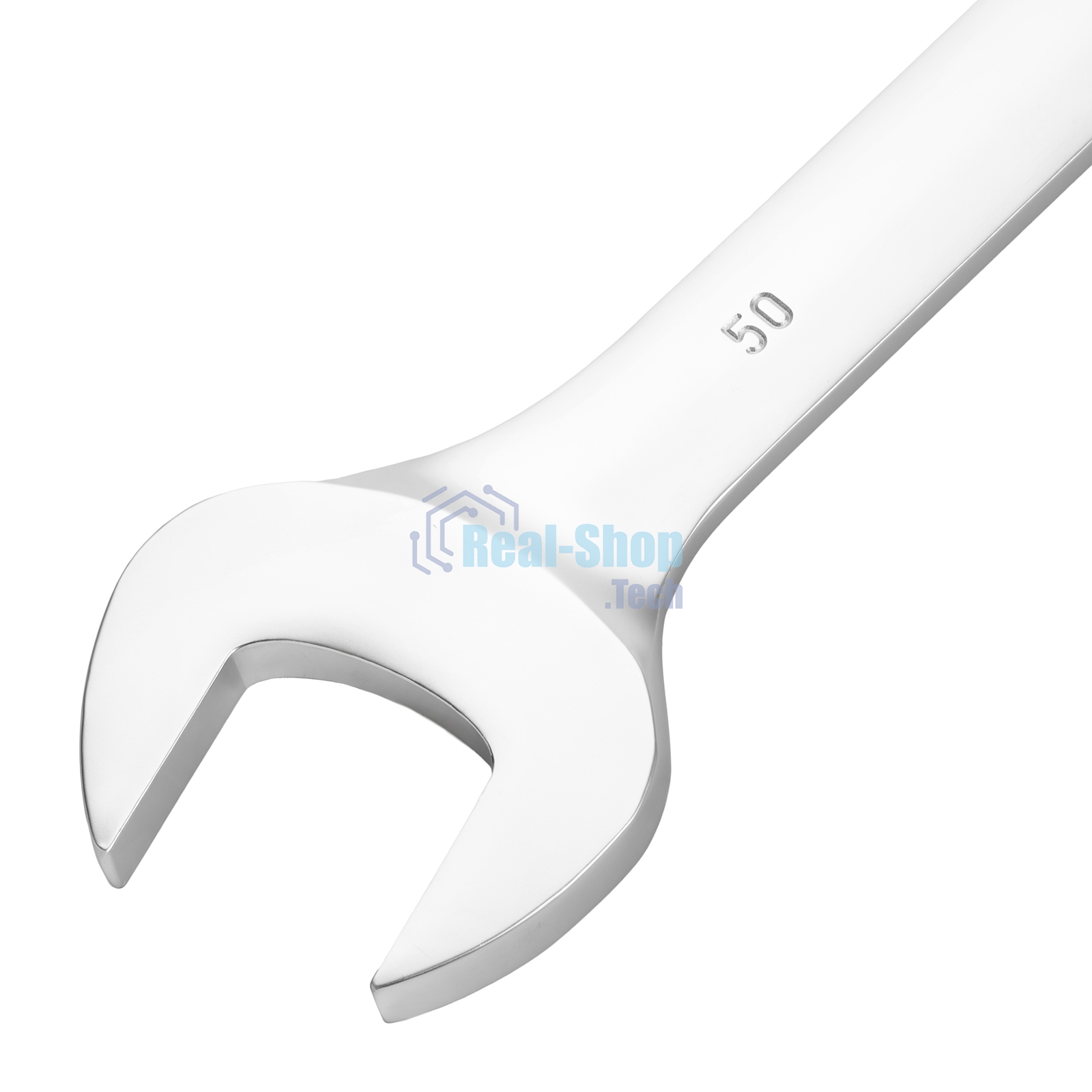 Ключ комбинированный Сибртех 50 мм, никелированный