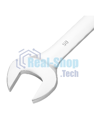 Ключ комбинированный Сибртех 50 мм, никелированный