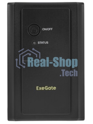 Источник бесперебойного питания ExeGate EX292798RUS SpecialPro UNB-1500.LED.AVR.2SH.3C13.USB 1500VA/950W, LED, AVR, 2*Schuko+3*C13,USB,съемн.кабель, металлический корпус, черный