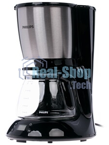Кофеварка капельная Philips HD7459/20 черный, исп. кофе - молотый, 1.2 л, 1000 Вт.