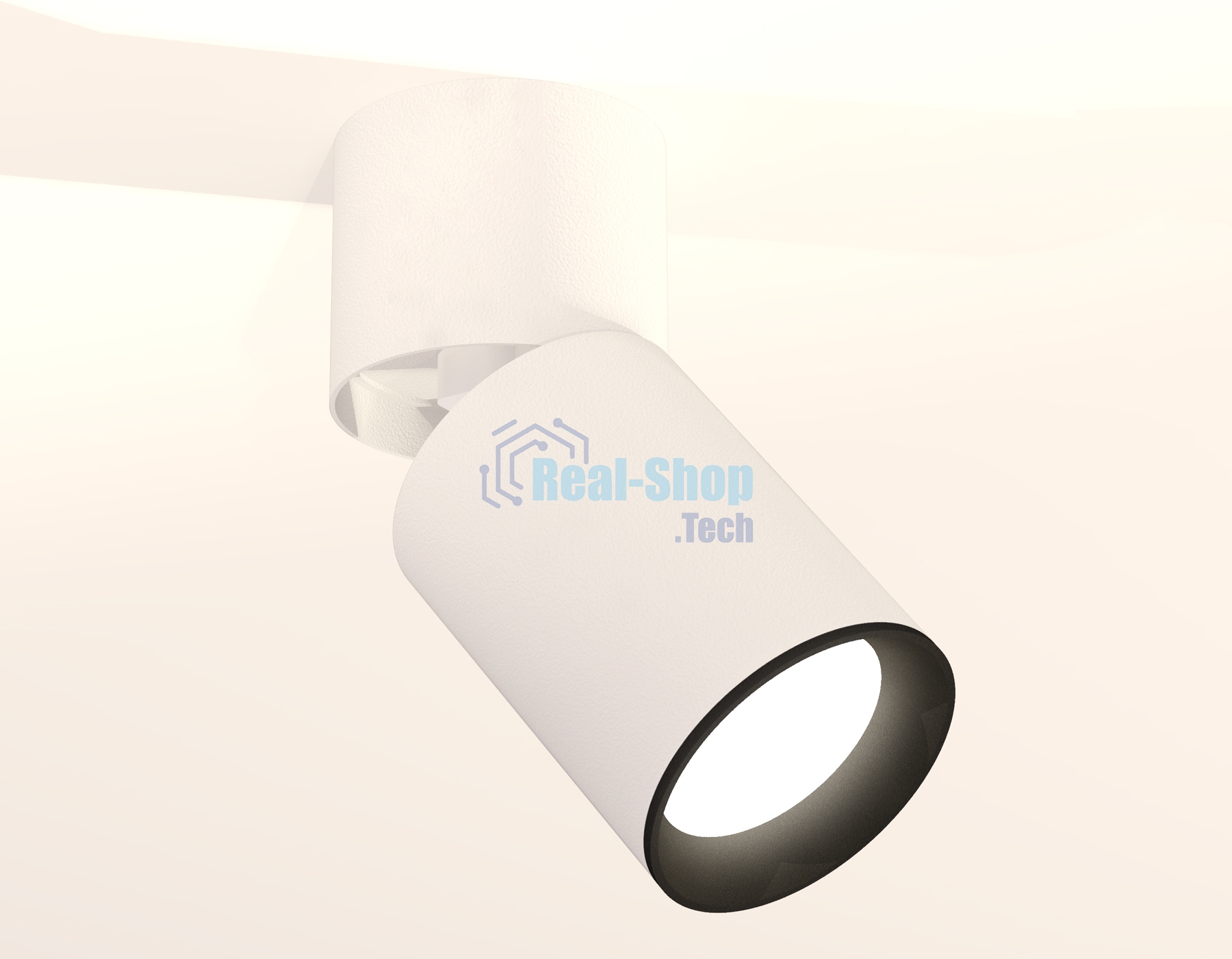 Комплект накладного поворотного светильника Ambrella light XM6312031 SWH/WH/SBK белый песок/белый/черный песок MR16 GU5.3 (A2220, C6312, N6102)