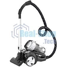Пылесос Vitek VT-CV1230 2200Вт черный/серебристый