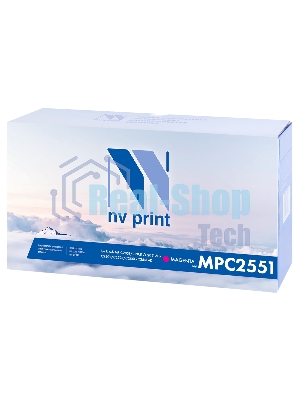 Картридж лазерный NVPrint совместимый Ricoh Aficio MP C2551 пурпурный для MP C2051/C2051AD/C2551/C2551AD (9500k)