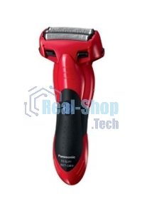 Электробритва сетчатая Panasonic ES-SL41R520 реж.эл.:3 питан.:аккум. красный/черный
