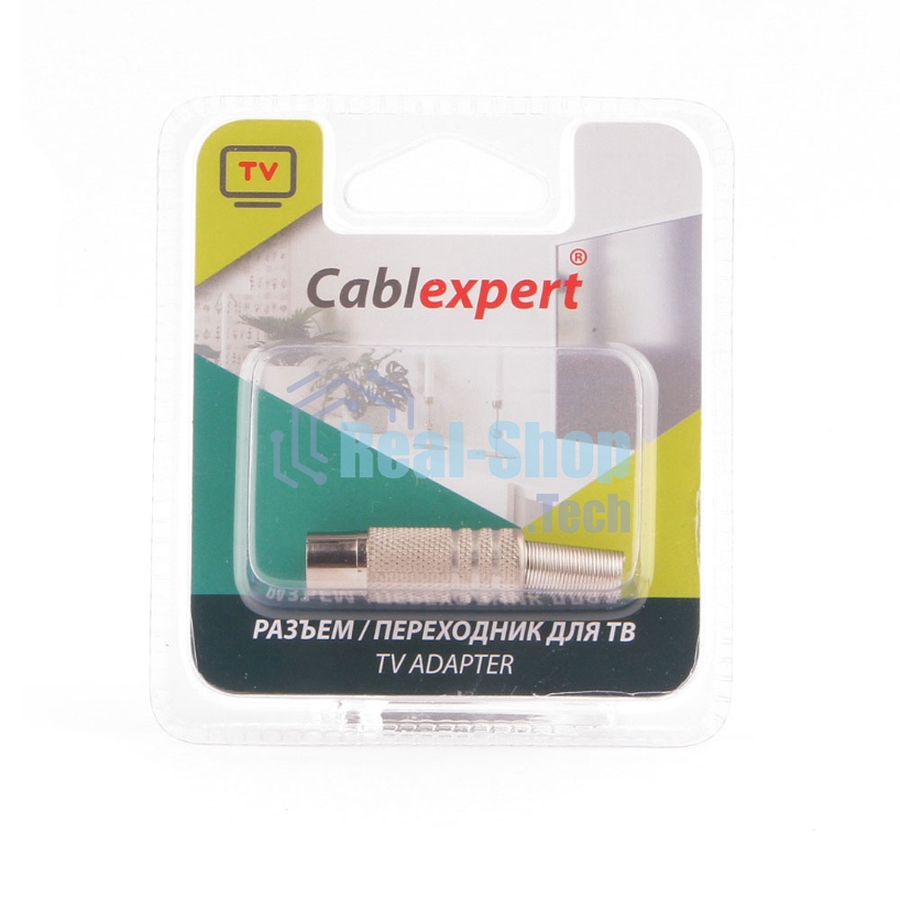 Разъем Cablexpert TVPL-02, TV (мама), блистер