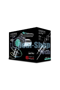 Миксер Centek CT-1123 (черный/сталь)
