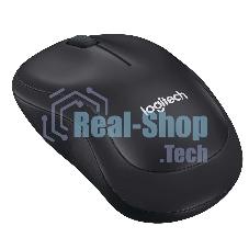 Мышь беспроводная Logitech M220 SILENT черный/серый, 1000 dpi, радиоканал, USB, кнопки - 3