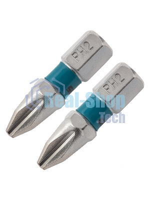 Набор бит Gross 11351 РН2x25, сталь S2, 2 шт