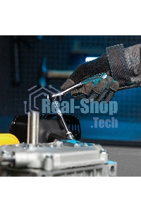 Набор торцевых головок Gross, трещотка 120 зубьев, 12 предметов, 1/4