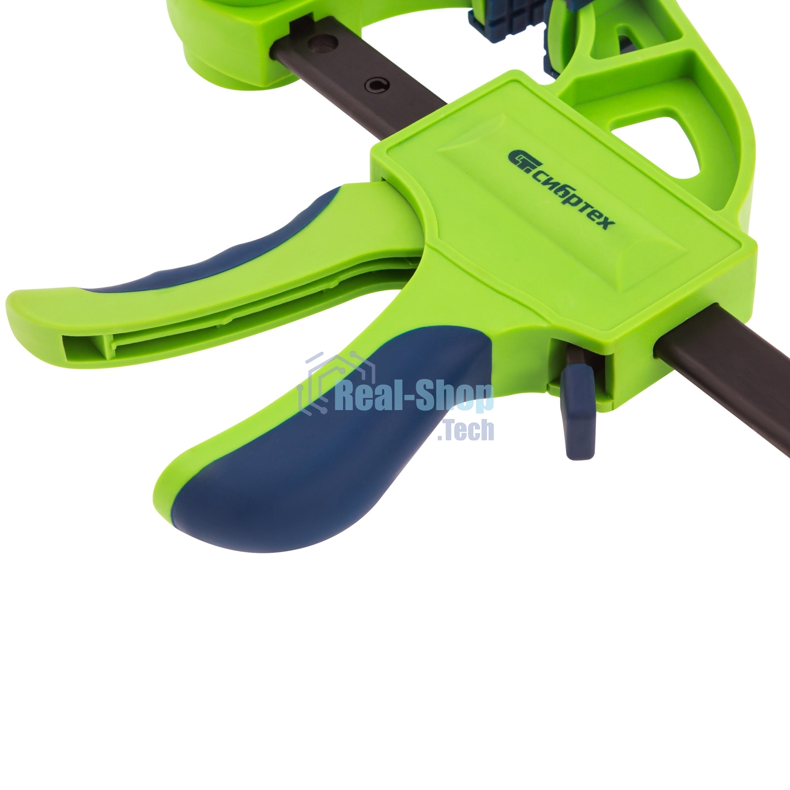 Струбцина Сибртех f-образная быстрозажимная 900 х 70 х 1130мм пластиковый корпус фиксатор дв