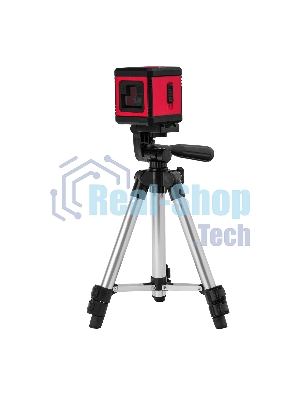 Лазерный уровень MTX XQB RED Pro SET, 10 м, красный луч, батарейки, штатив