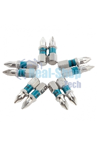 Набор бит Gross 11339 РZ1x25, сталь S2, 10 шт