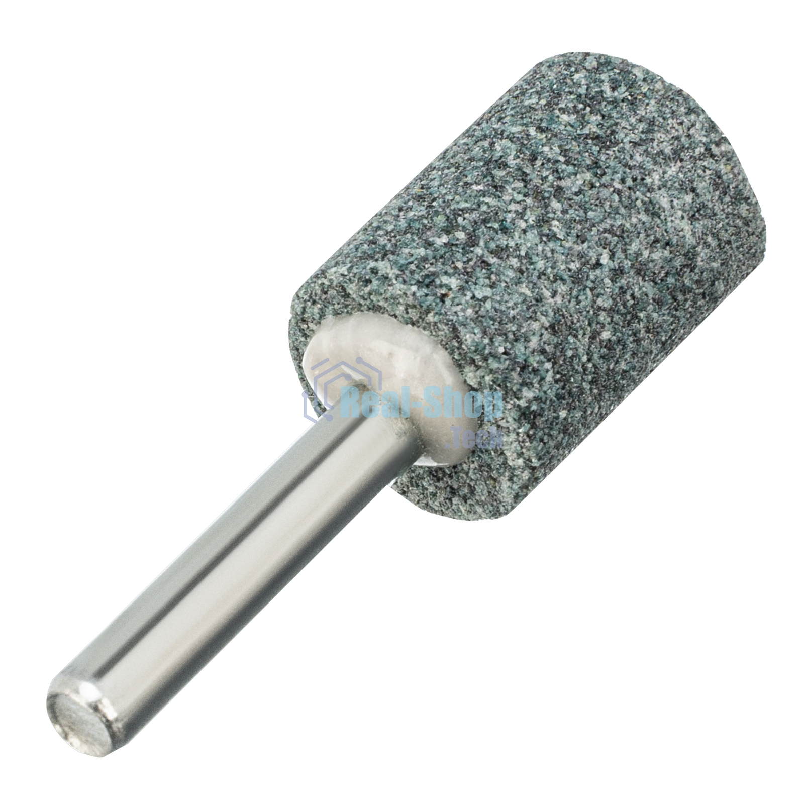 Шарошка абразивная Denzel цилиндр, 19 x 25 мм, для дрели, хвостовик d6 мм, 63С