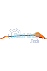 Лопата для уборки снега Сибртех пластиковая, 400х405х1380 мм, стальной черенок, усиленная