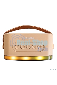 Караоке-система ExeGate Bro 330 Bluetooth 8 Вт бежевый