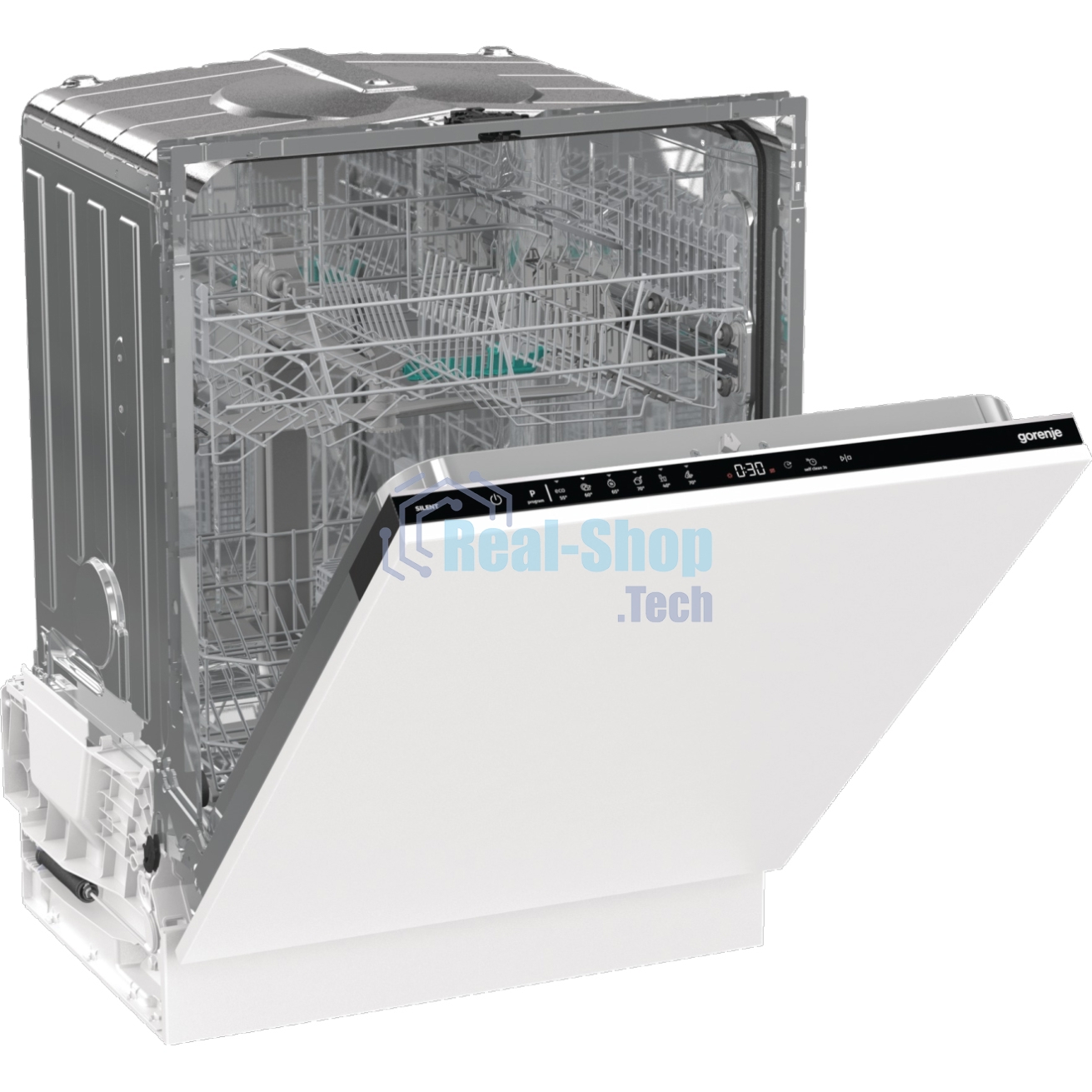 Встраиваемая посудомоечная машина Gorenje GS642E90W, белая, 59.9 см, 13 компл., 47 дБ, класс A++