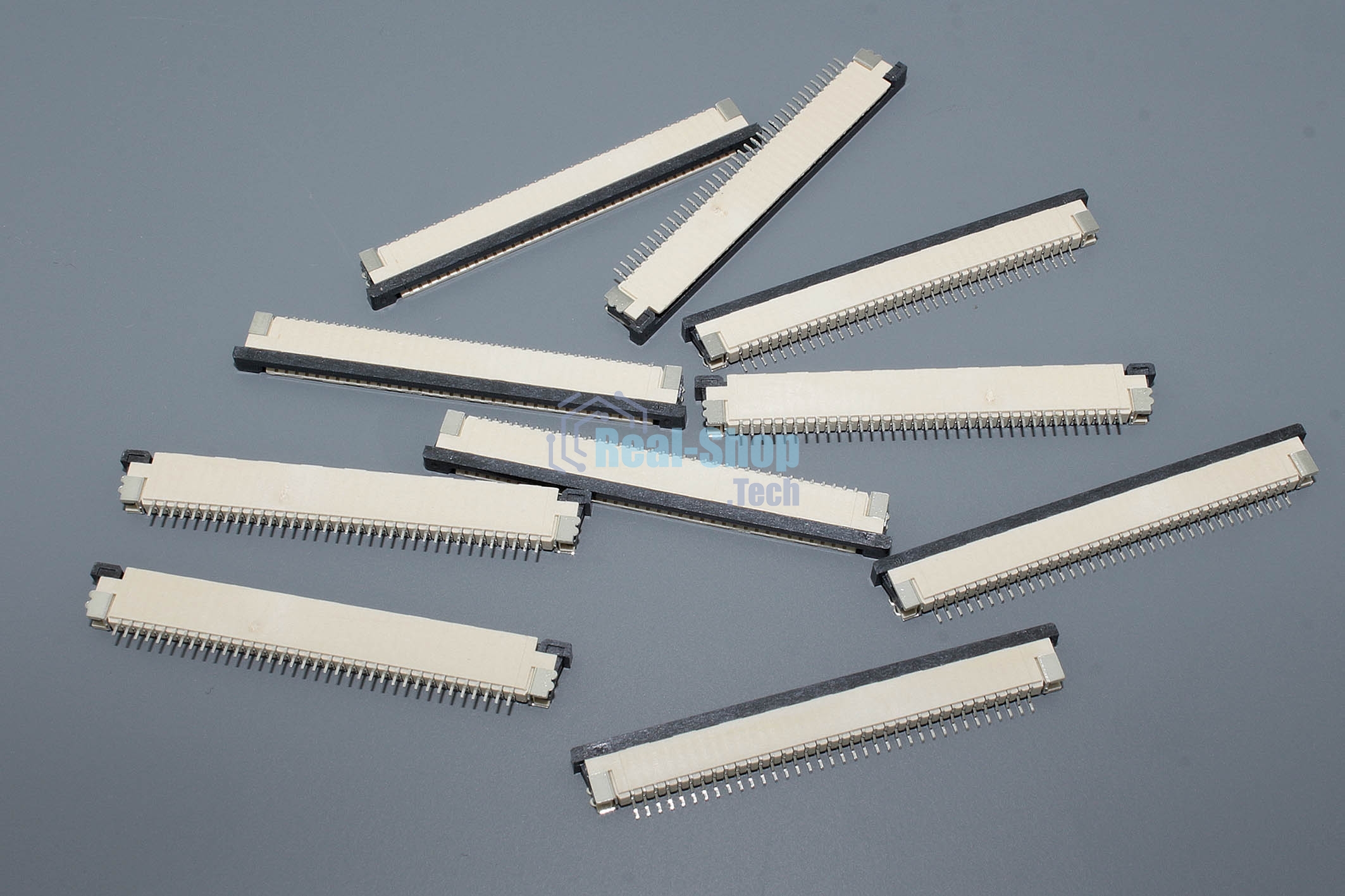 Разъем FPC Half Coverage Bottom Contact 1.0K-BX-36PWB 36 pin высота 2мм шаг 1мм 10 шт