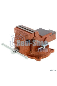 Тиски слесарные Sparta 100мм поворотные с наковальней