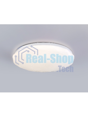 Светодиодный светильник RGB Ambrella light FZ417 WH белый IP20 46W 3000K-6500K+RGB D380*60 (ПДУ ИК)