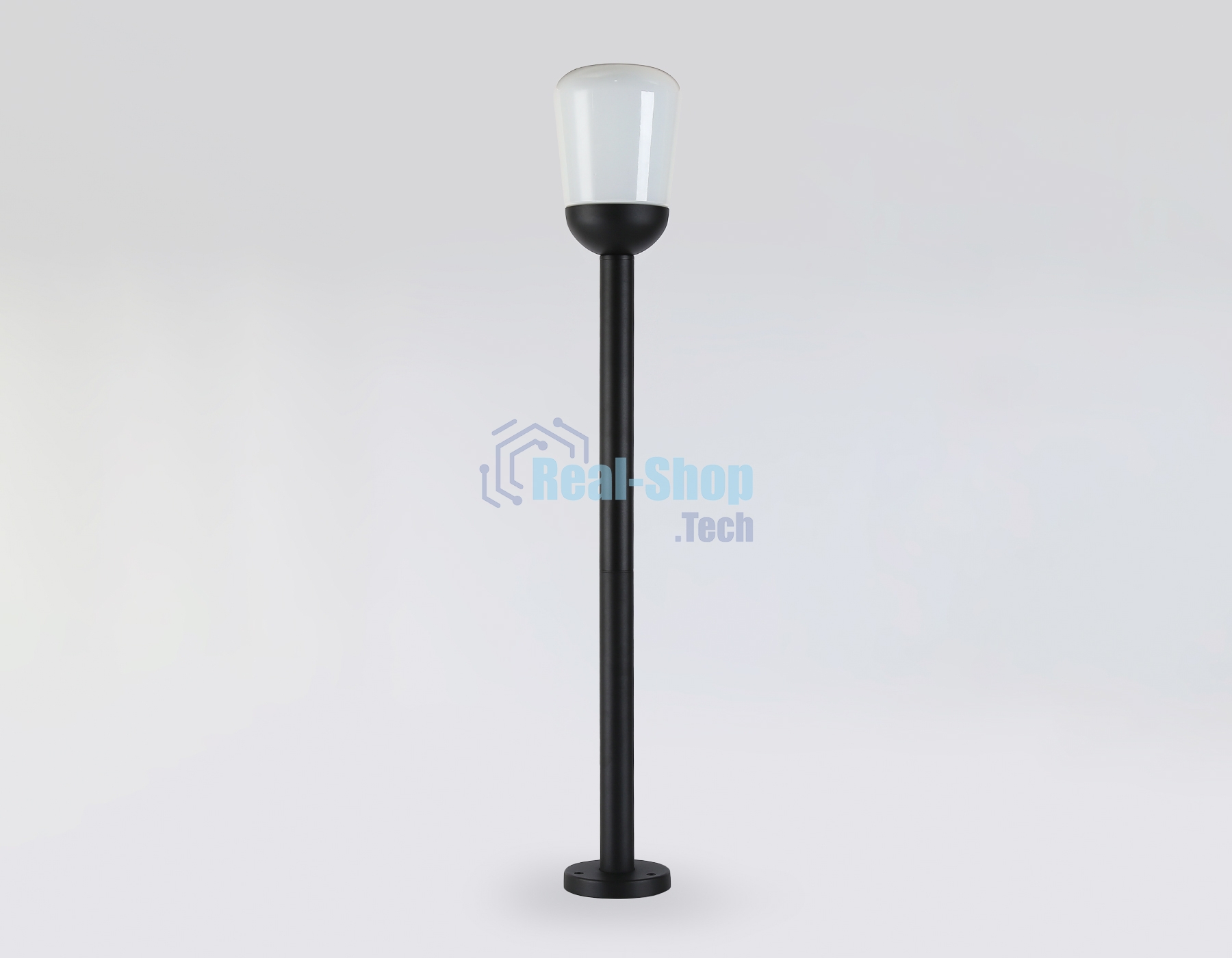 Светильник Ambrella light ST2095 BK/FR черный/белый матовый IP54 E27 max 40W D150*950