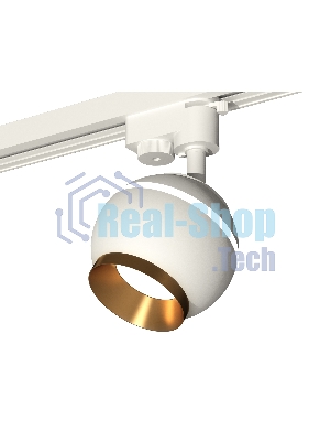 Светильник Ambrella light XT1101023 SWH/PYG белый песок/золото желтое полированное GU5.3 LED 3W 4200K (A2520, C1101, N7034)