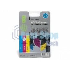 Картридж струйный Cactus CS-C1823D цветной (38мл) для №23 HP DeskJet 700series/712c/720c/722c/810