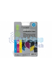 Картридж струйный Cactus CS-C1823D цветной (38мл) для №23 HP DeskJet 700series/712c/720c/722c/810